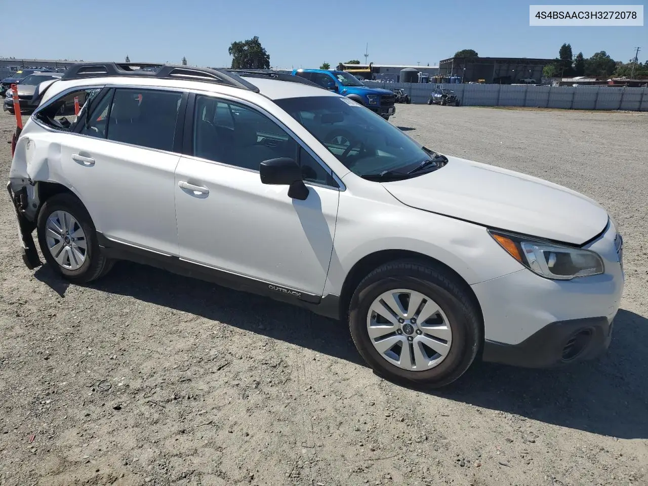 2017 Subaru Outback 2.5I VIN: 4S4BSAAC3H3272078 Lot: 56768745