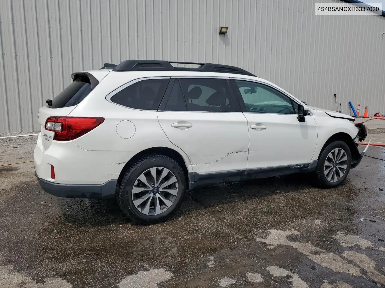 2017 Subaru Outback 2.5I Limited VIN: 4S4BSANCXH3337020 Lot: 58873285