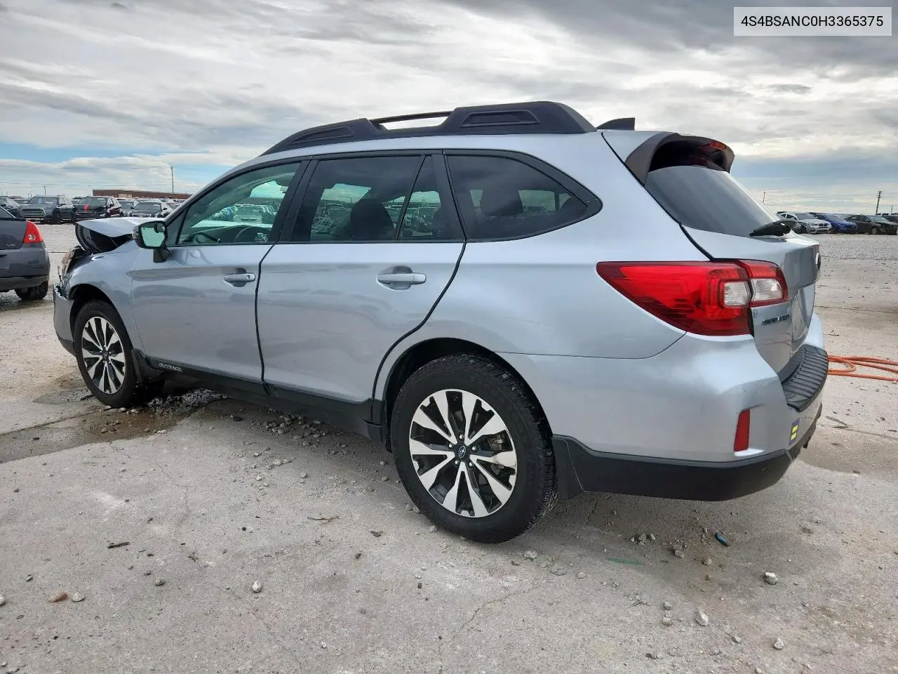 2017 Subaru Outback 2.5I Limited VIN: 4S4BSANC0H3365375 Lot: 60510245