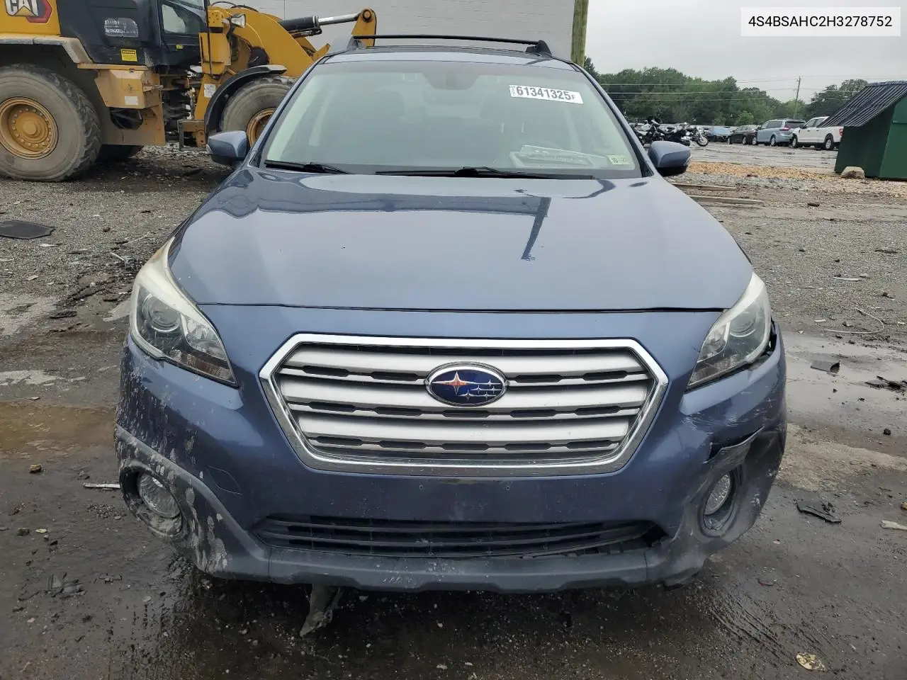 2017 Subaru Outback 2.5I Premium VIN: 4S4BSAHC2H3278752 Lot: 61341325