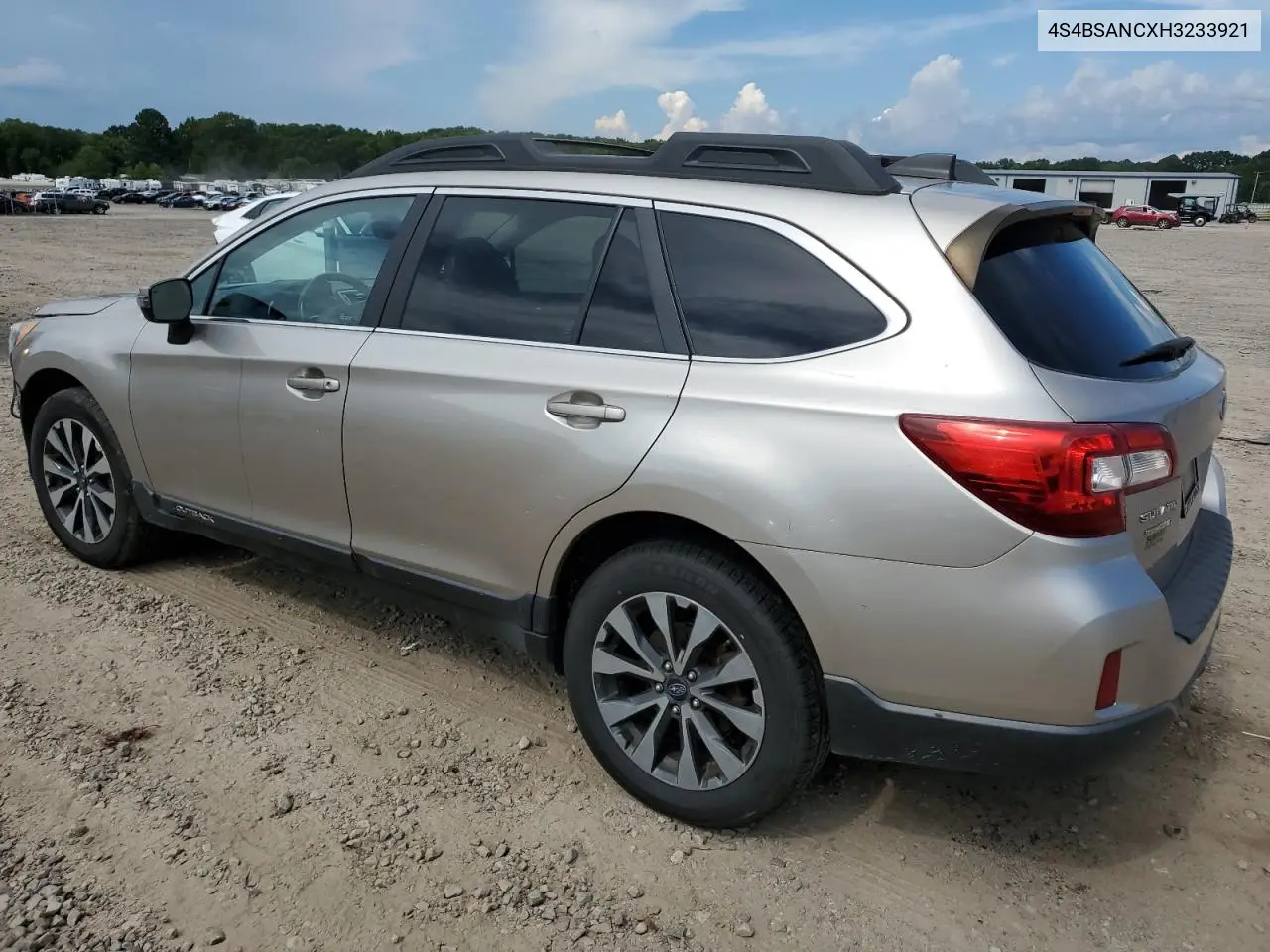 2017 Subaru Outback 2.5I Limited VIN: 4S4BSANCXH3233921 Lot: 61967725