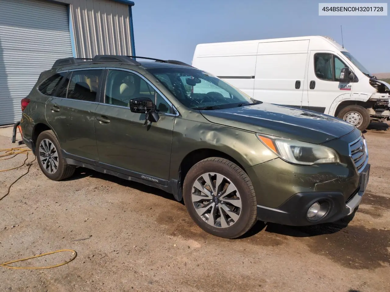 2017 Subaru Outback 3.6R Limited VIN: 4S4BSENC0H3201728 Lot: 62132885