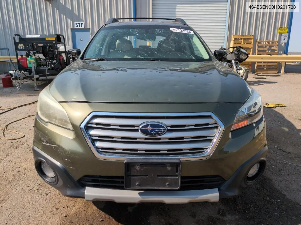 2017 Subaru Outback 3.6R Limited VIN: 4S4BSENC0H3201728 Lot: 62132885