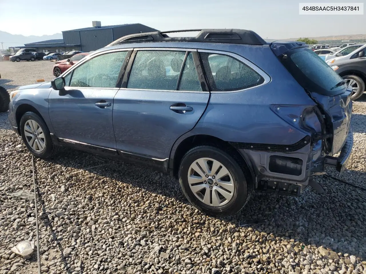 2017 Subaru Outback 2.5I VIN: 4S4BSAAC5H3437841 Lot: 62149865