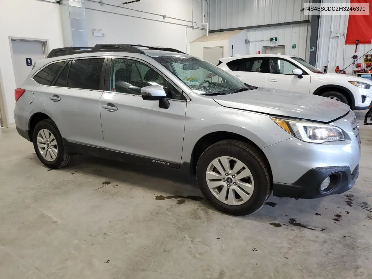 2017 Subaru Outback 2.5I Premium VIN: 4S4BSCDC2H3246370 Lot: 62277395