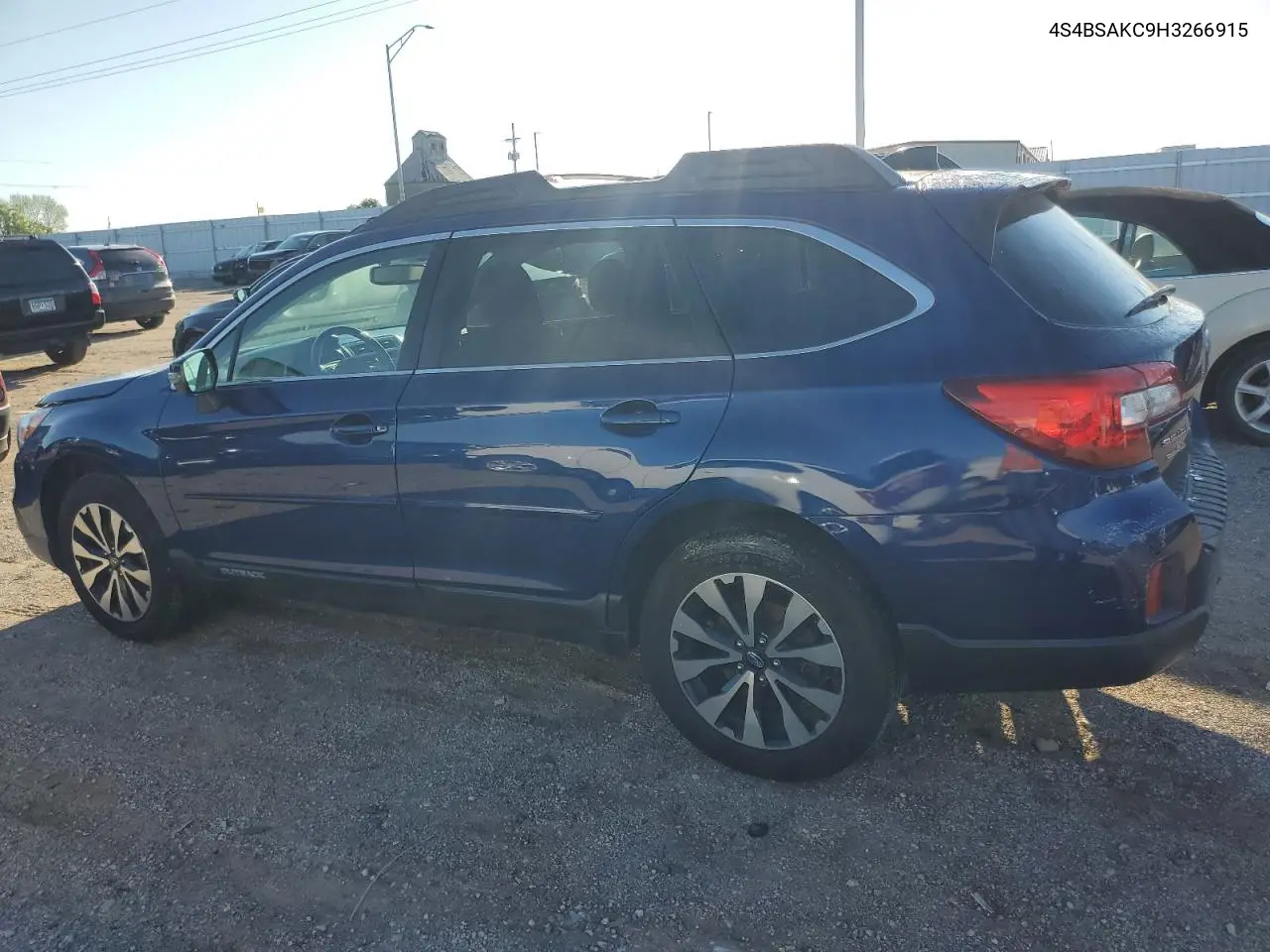 2017 Subaru Outback 2.5I Limited VIN: 4S4BSAKC9H3266915 Lot: 62326275