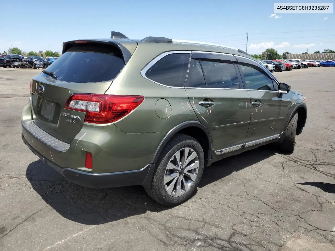 2017 Subaru Outback Touring VIN: 4S4BSETC8H3235287 Lot: 62424945