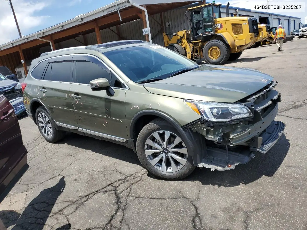 2017 Subaru Outback Touring VIN: 4S4BSETC8H3235287 Lot: 62424945