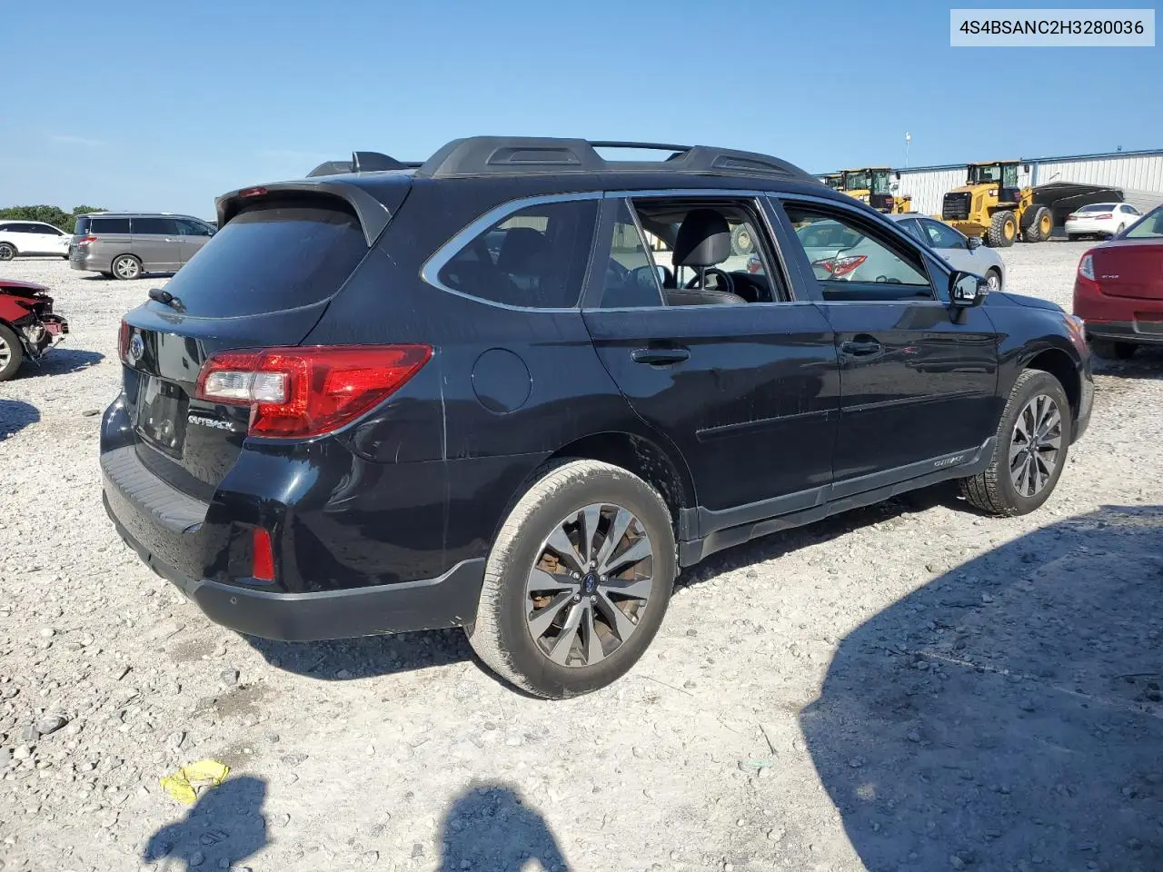 2017 Subaru Outback 2.5I Limited VIN: 4S4BSANC2H3280036 Lot: 62497245