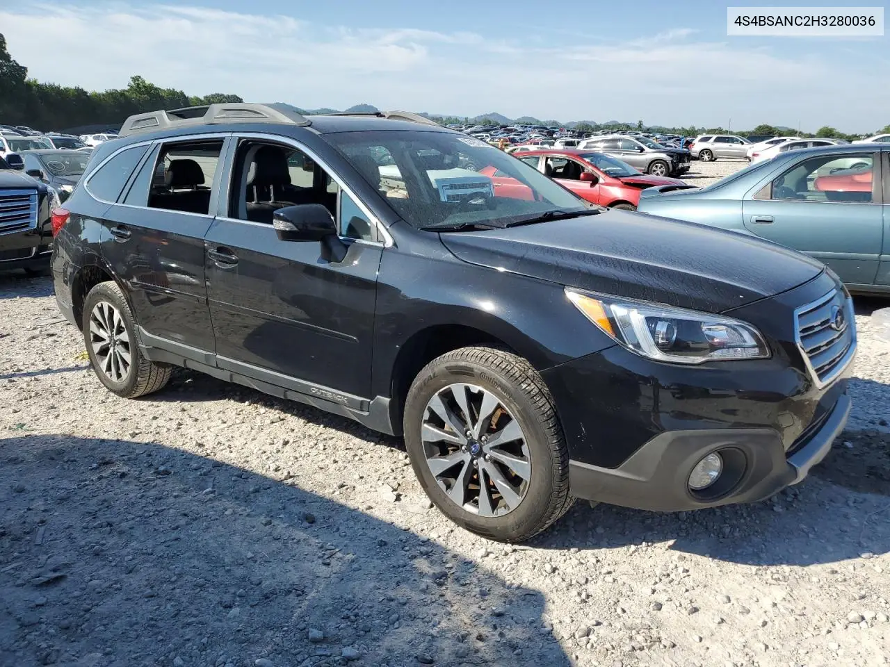 2017 Subaru Outback 2.5I Limited VIN: 4S4BSANC2H3280036 Lot: 62497245