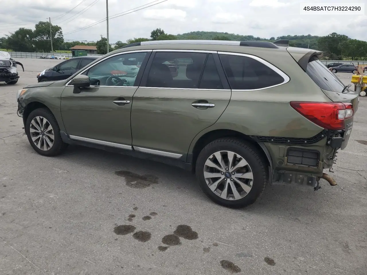 2017 Subaru Outback Touring VIN: 4S4BSATC7H3224290 Lot: 62837505