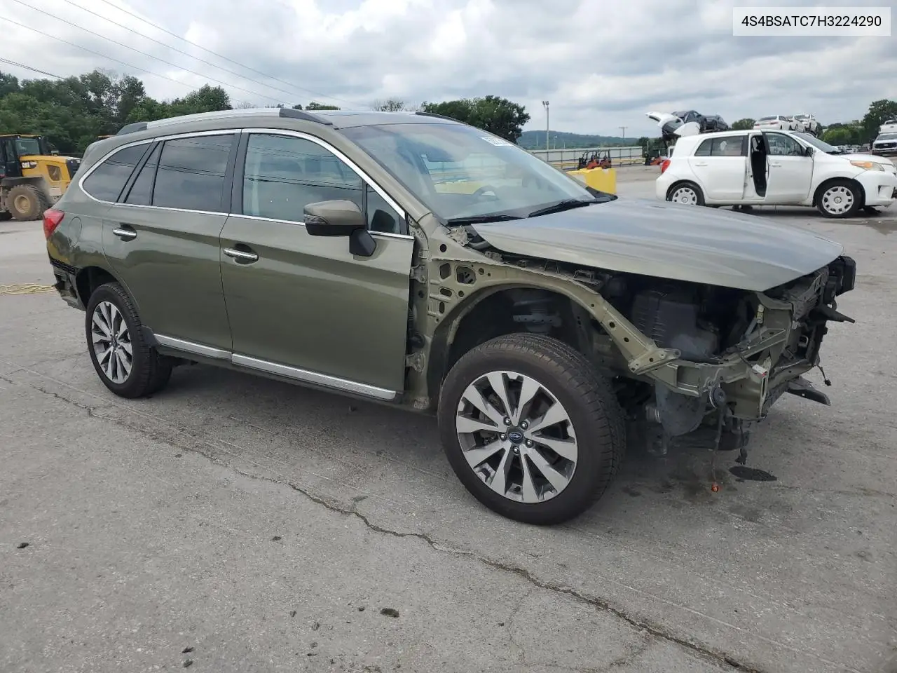 2017 Subaru Outback Touring VIN: 4S4BSATC7H3224290 Lot: 62837505