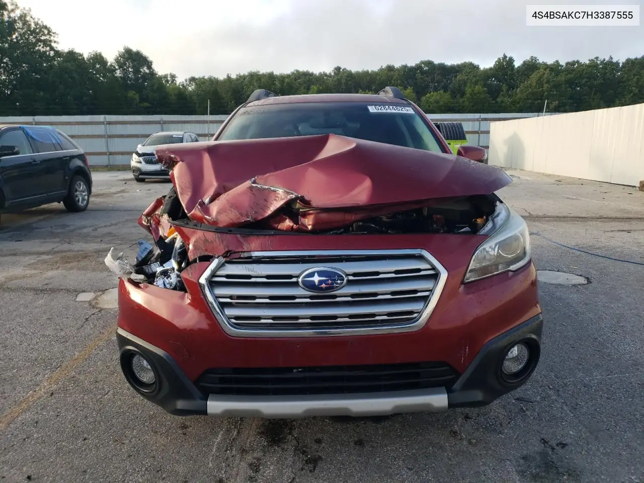4S4BSAKC7H3387555 2017 Subaru Outback 2.5I Limited
