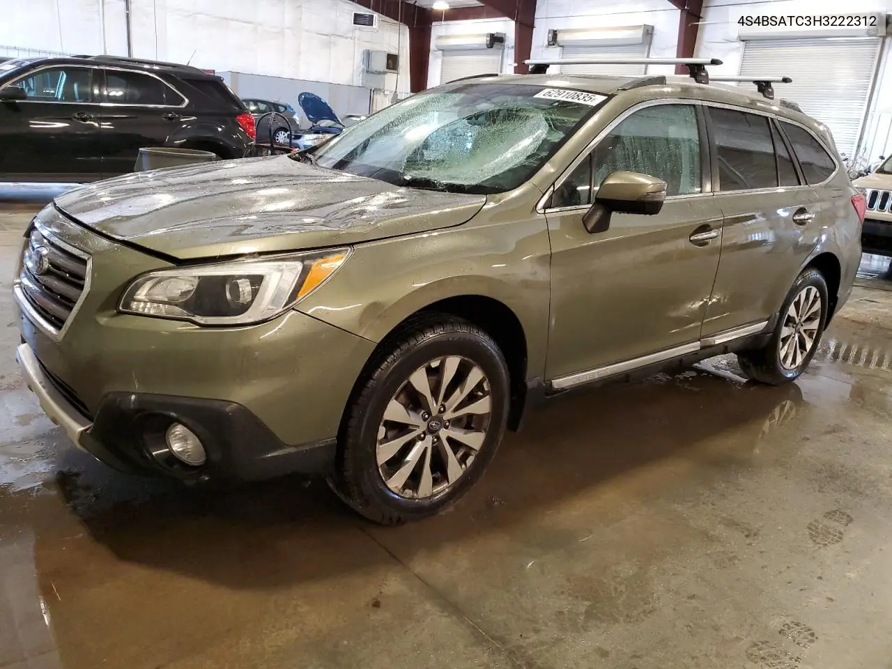 2017 Subaru Outback Touring VIN: 4S4BSATC3H3222312 Lot: 62910835