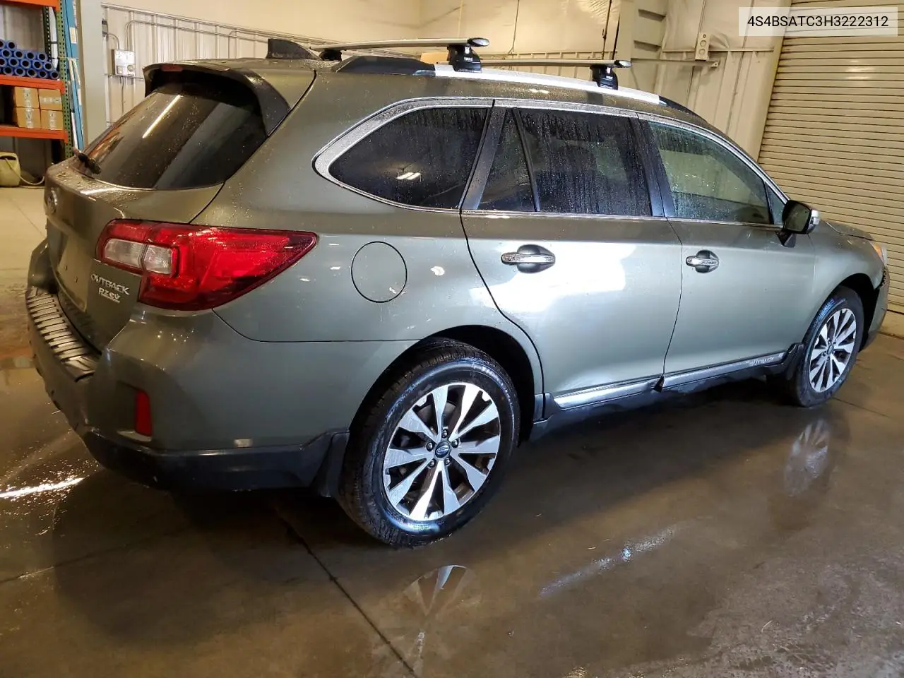 2017 Subaru Outback Touring VIN: 4S4BSATC3H3222312 Lot: 62910835