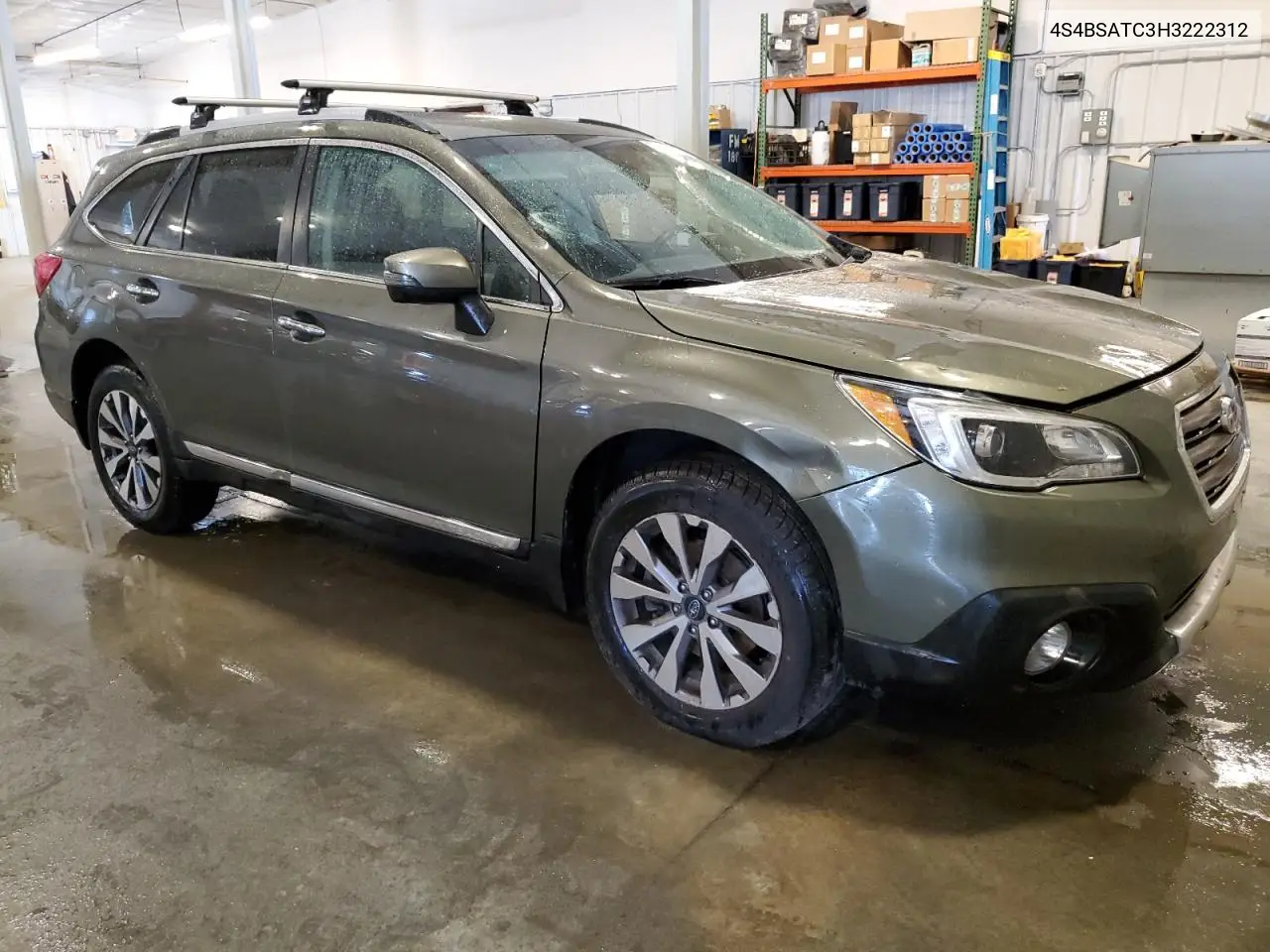2017 Subaru Outback Touring VIN: 4S4BSATC3H3222312 Lot: 62910835
