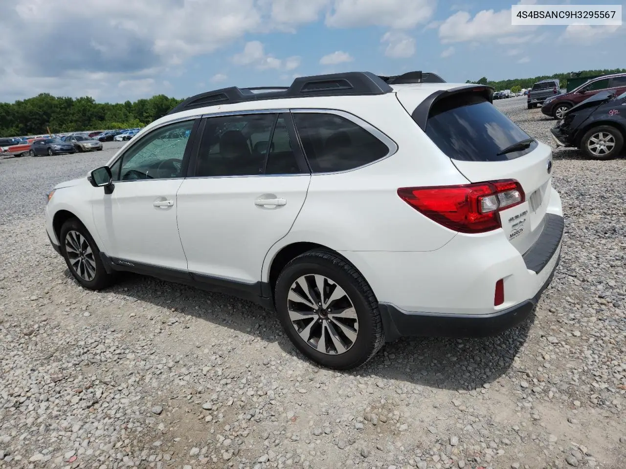 2017 Subaru Outback 2.5I Limited VIN: 4S4BSANC9H3295567 Lot: 62926045