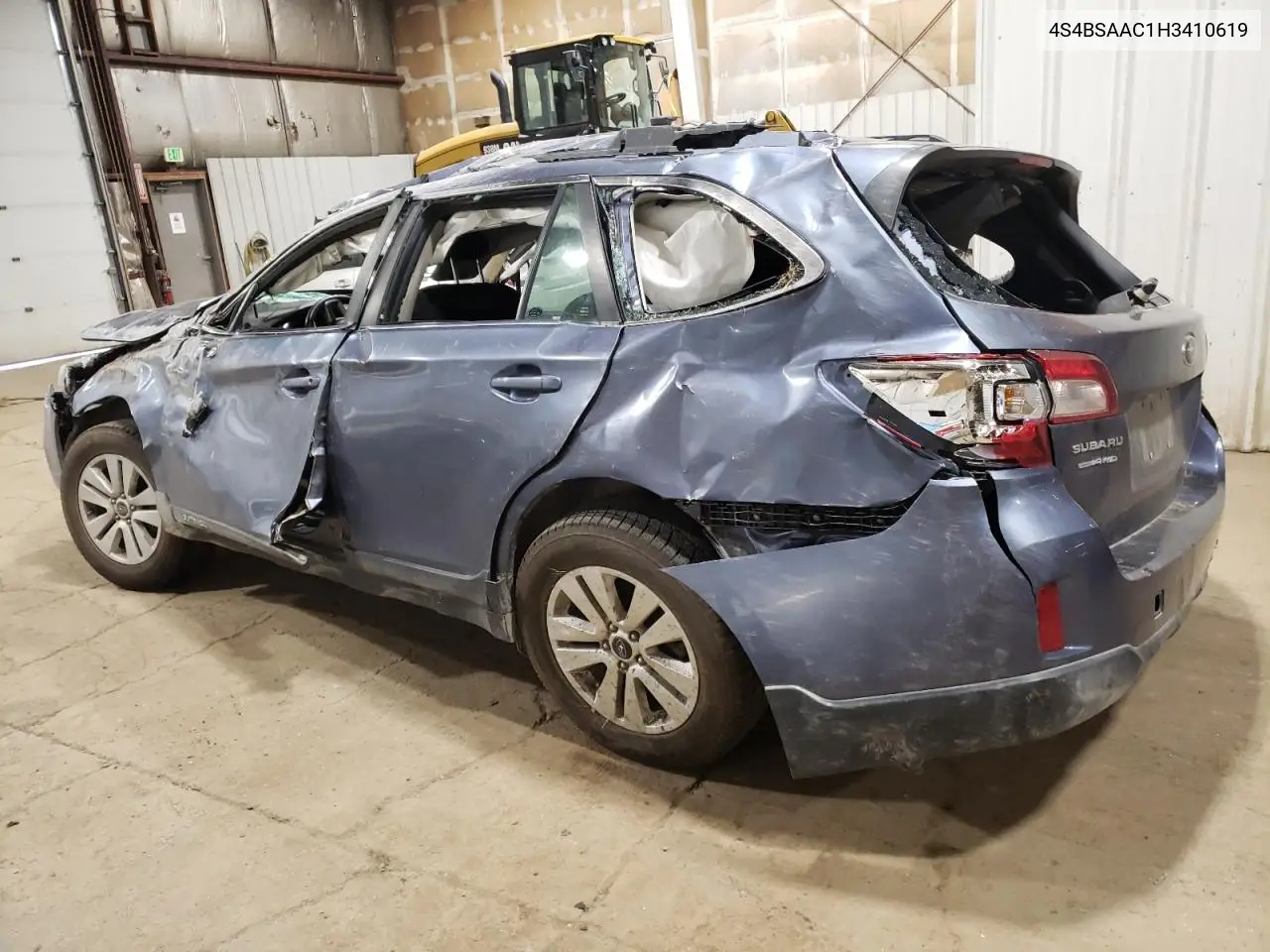 2017 Subaru Outback 2.5I VIN: 4S4BSAAC1H3410619 Lot: 63039465