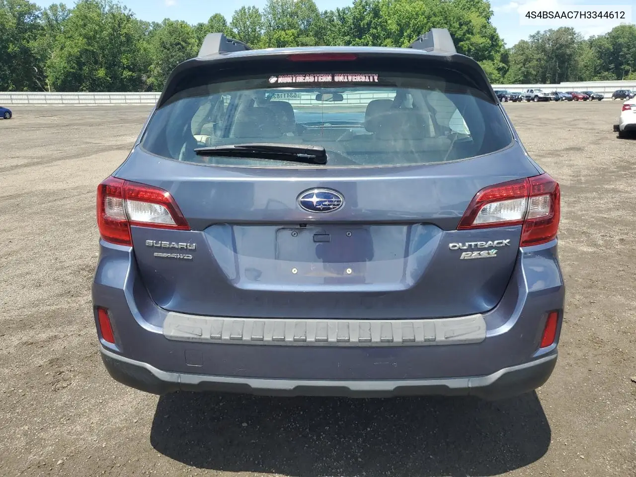 2017 Subaru Outback 2.5I VIN: 4S4BSAAC7H3344612 Lot: 63411835