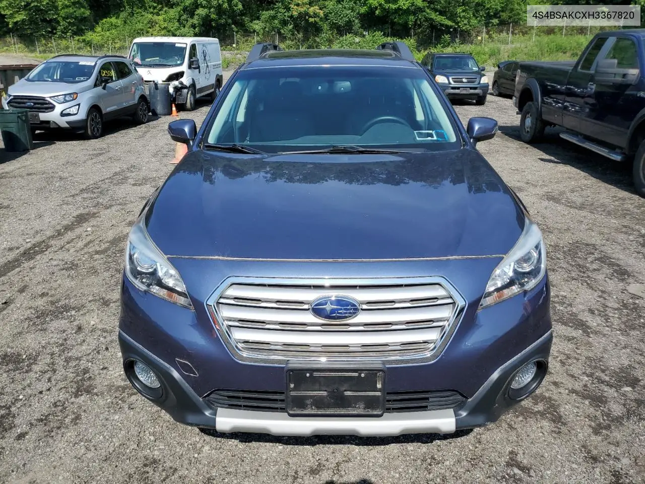 2017 Subaru Outback 2.5I Limited VIN: 4S4BSAKCXH3367820 Lot: 63427205