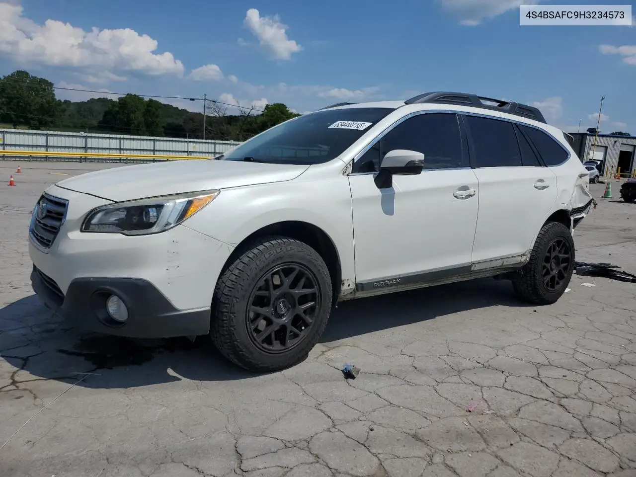 2017 Subaru Outback 2.5I Premium VIN: 4S4BSAFC9H3234573 Lot: 63440215