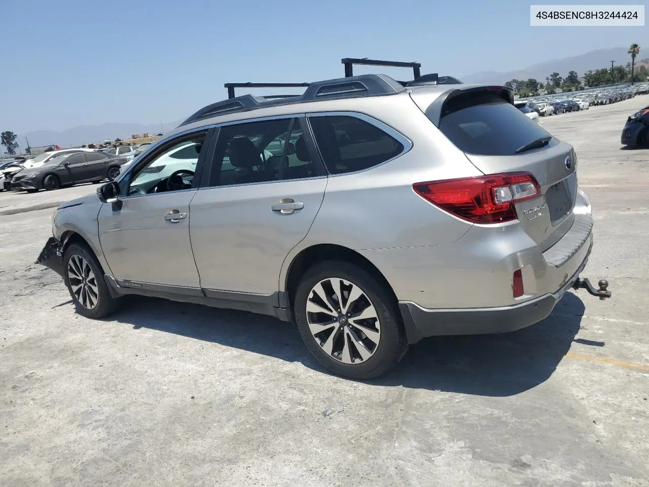 2017 Subaru Outback 3.6R Limited VIN: 4S4BSENC8H3244424 Lot: 63711535