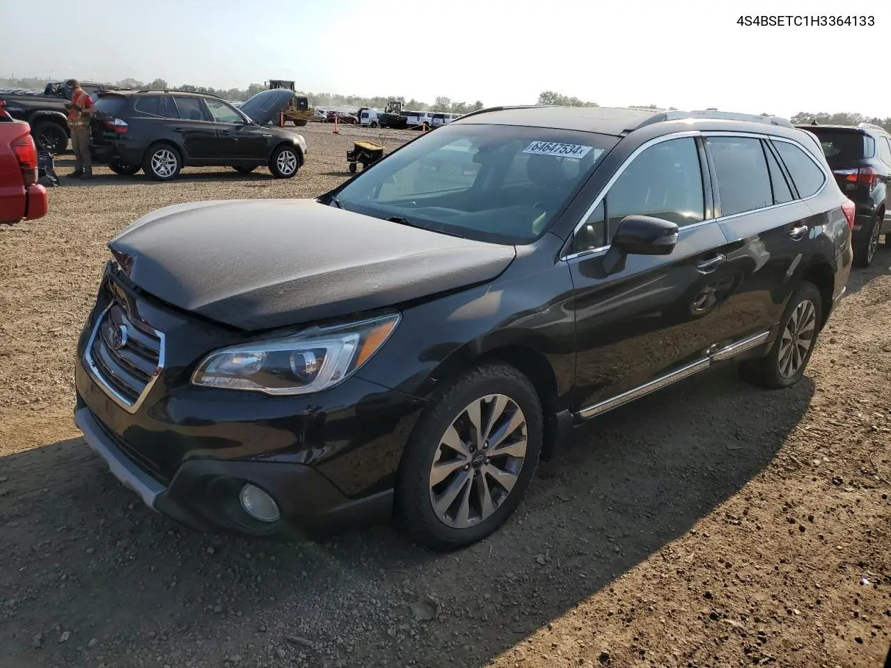 2017 Subaru Outback Touring VIN: 4S4BSETC1H3364133 Lot: 64647534