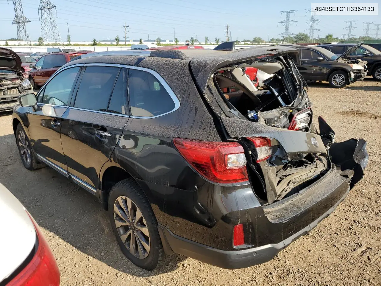 2017 Subaru Outback Touring VIN: 4S4BSETC1H3364133 Lot: 64647534