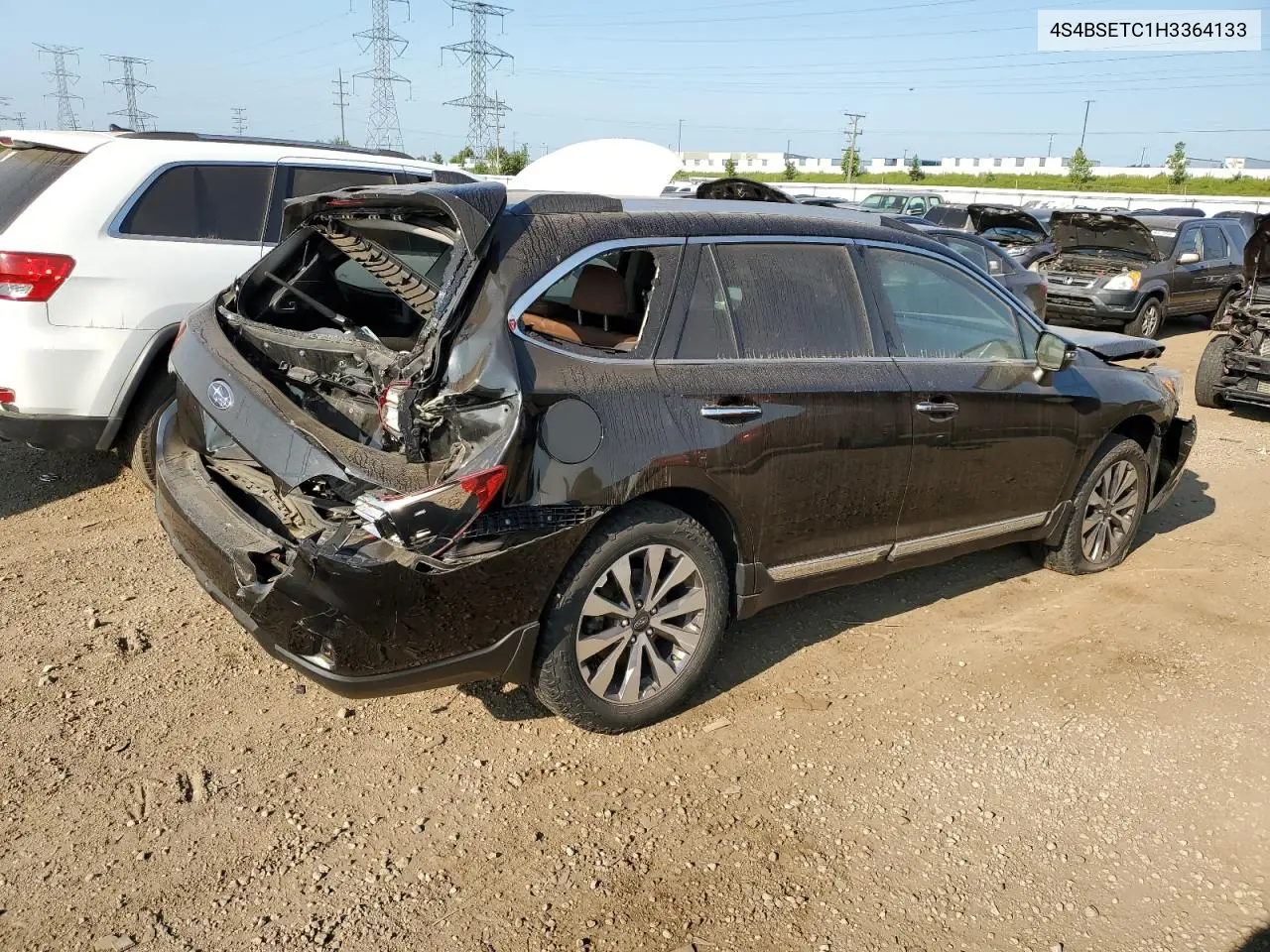 2017 Subaru Outback Touring VIN: 4S4BSETC1H3364133 Lot: 64647534