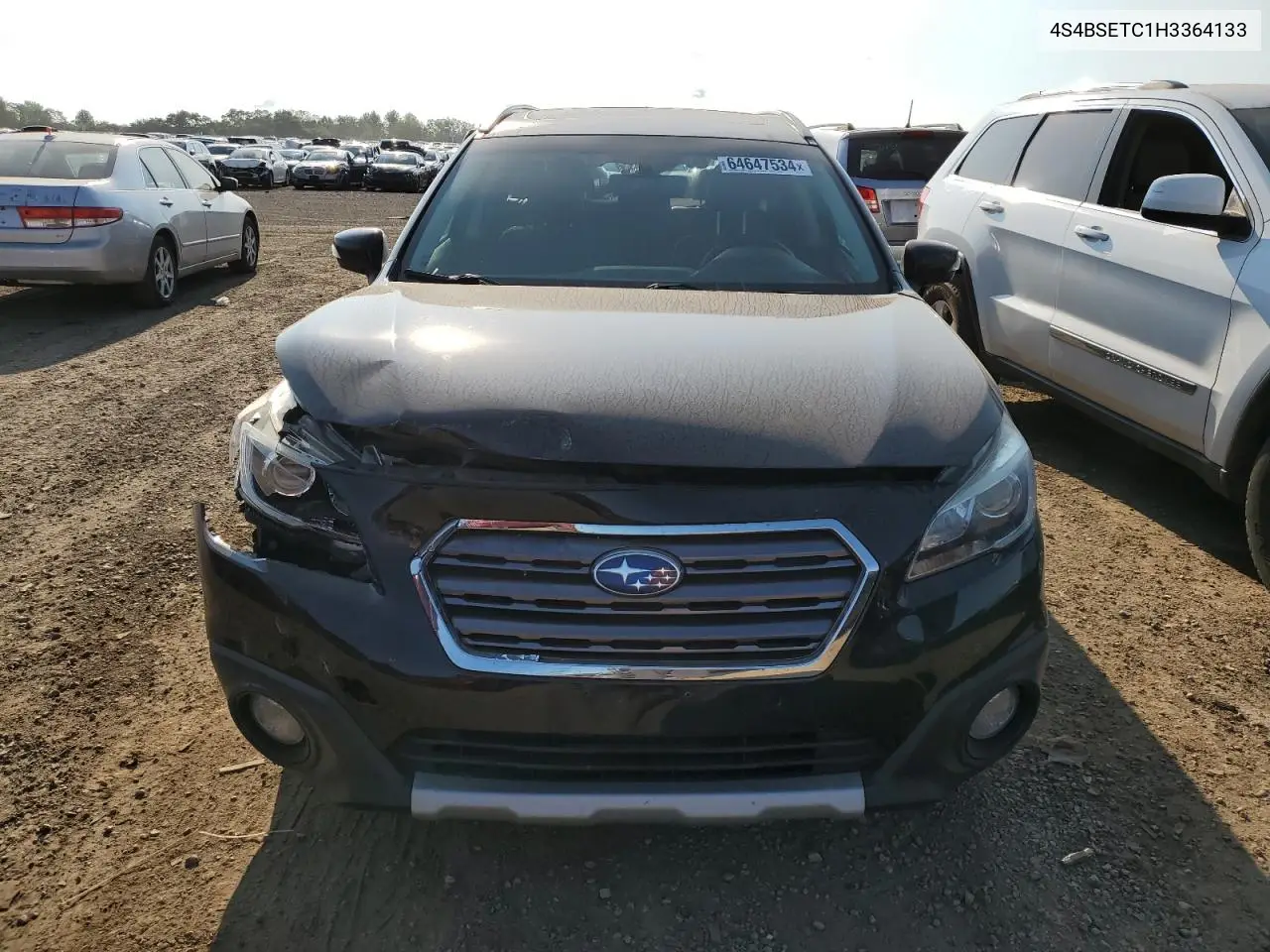 2017 Subaru Outback Touring VIN: 4S4BSETC1H3364133 Lot: 64647534