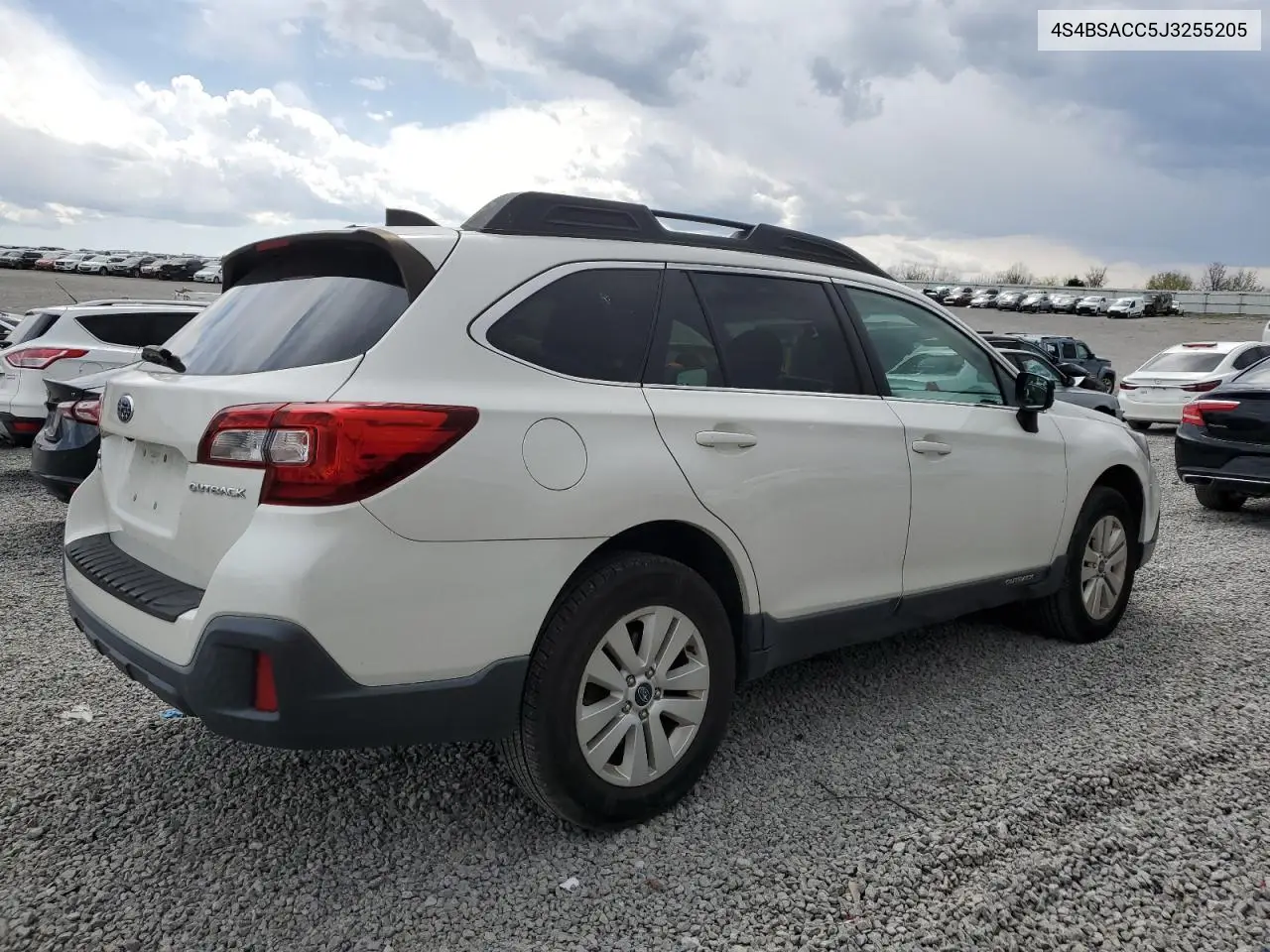 2018 Subaru Outback 2.5I Premium VIN: 4S4BSACC5J3255205 Lot: 52867725