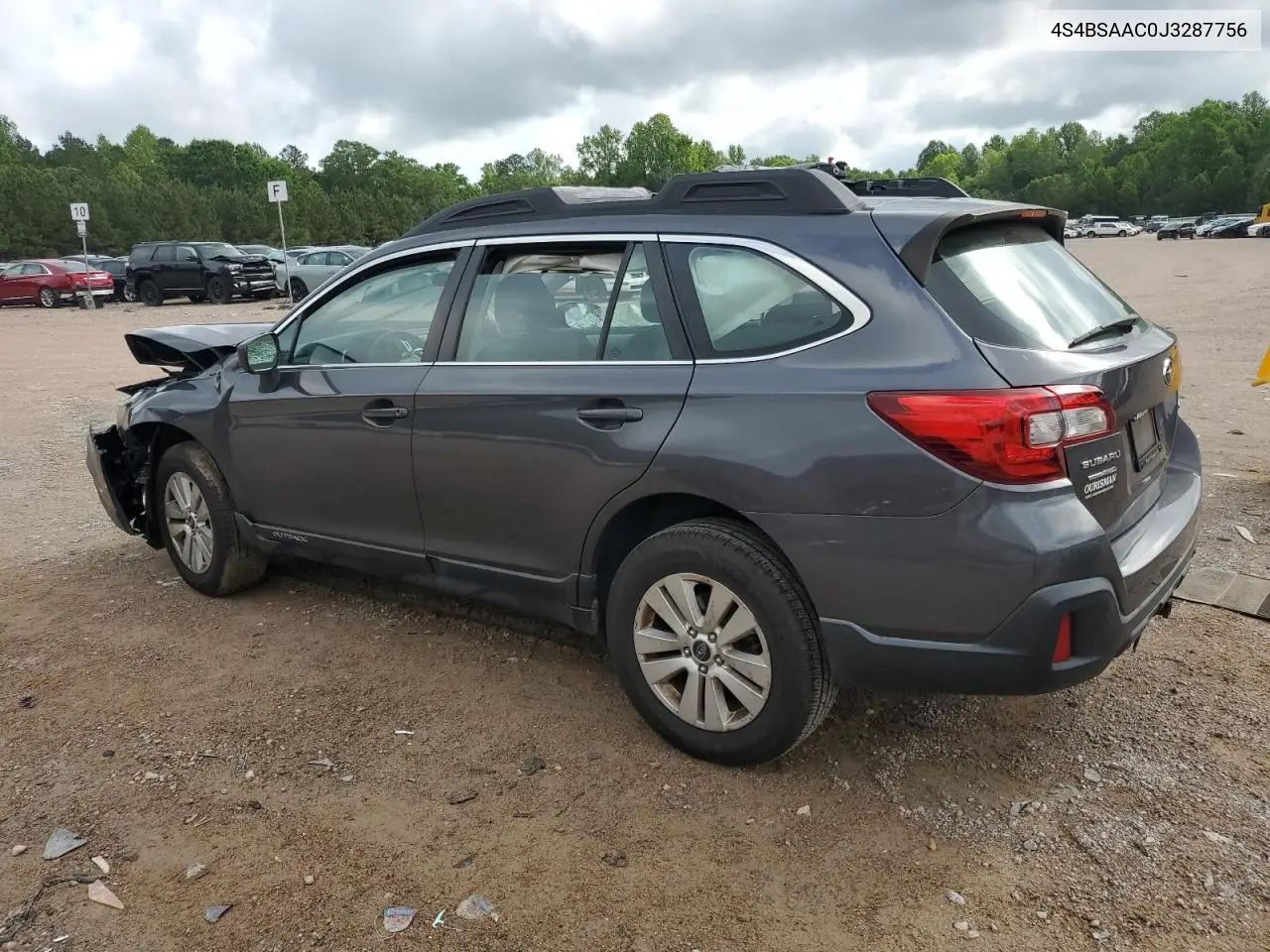 2018 Subaru Outback 2.5I VIN: 4S4BSAAC0J3287756 Lot: 54950505