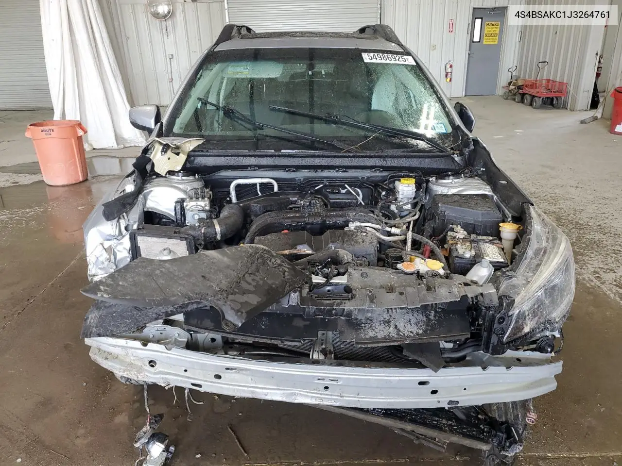 2018 Subaru Outback 2.5I Limited VIN: 4S4BSAKC1J3264761 Lot: 54986925