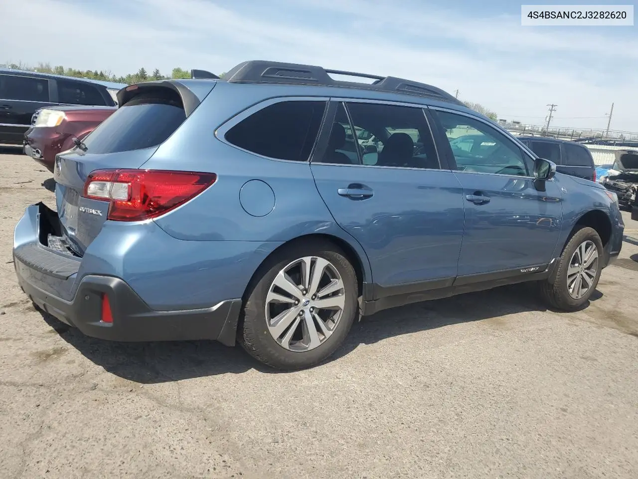 2018 Subaru Outback 2.5I Limited VIN: 4S4BSANC2J3282620 Lot: 55068995