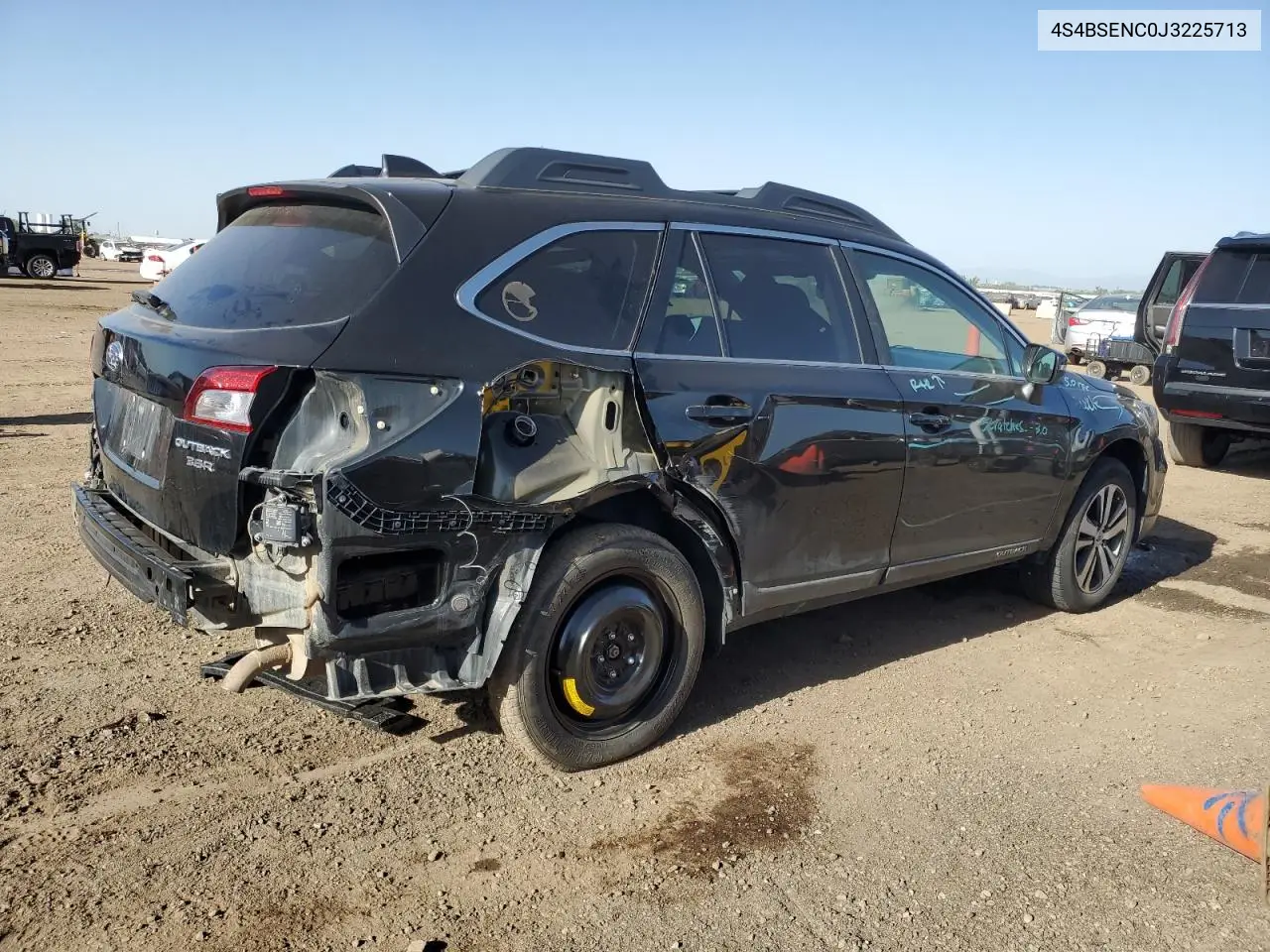 2018 Subaru Outback 3.6R Limited VIN: 4S4BSENC0J3225713 Lot: 56243745