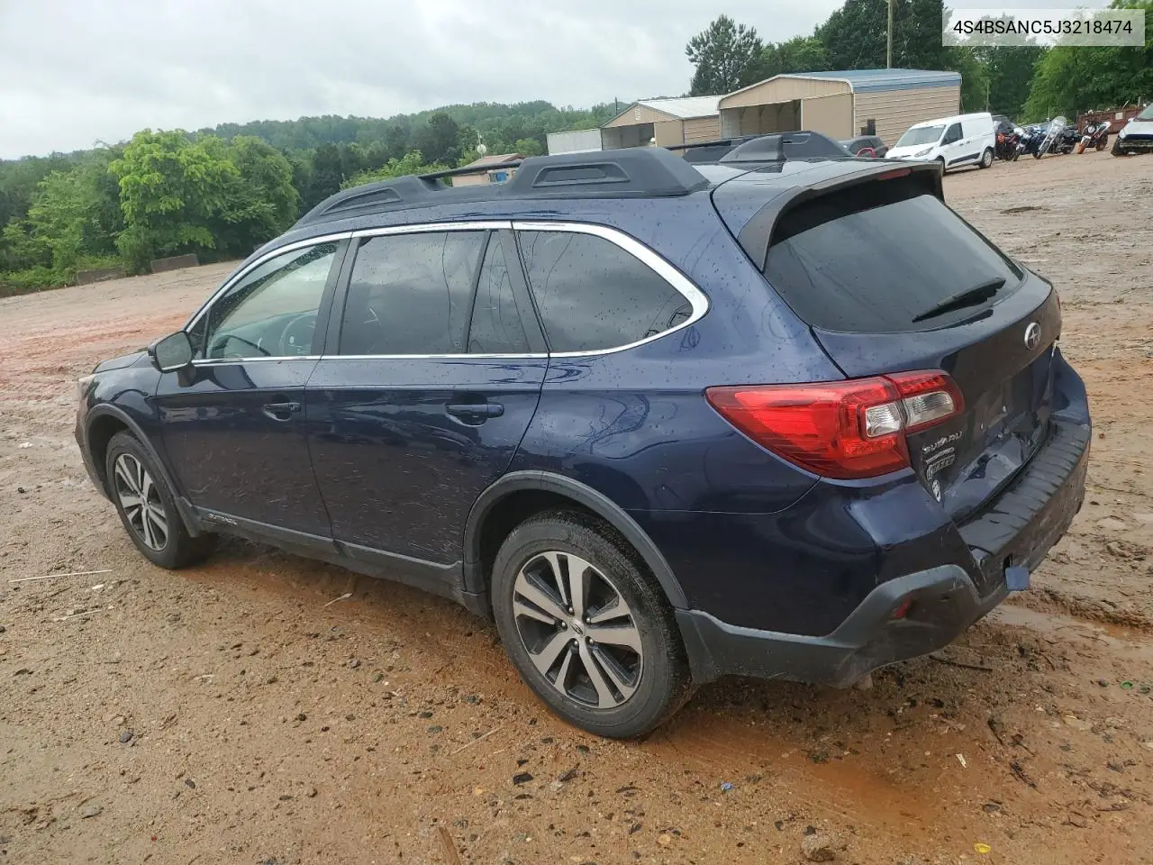2018 Subaru Outback 2.5I Limited VIN: 4S4BSANC5J3218474 Lot: 56475885