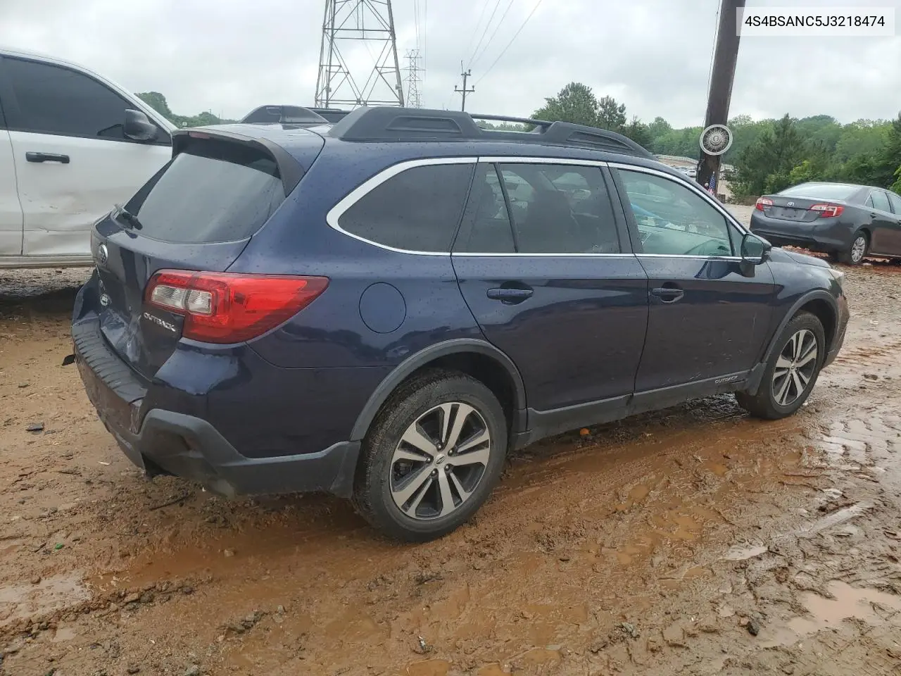 2018 Subaru Outback 2.5I Limited VIN: 4S4BSANC5J3218474 Lot: 56475885