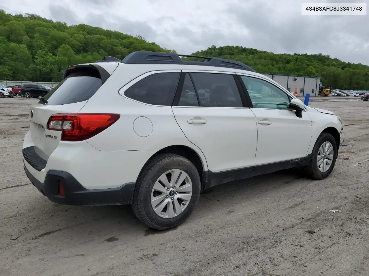 2018 Subaru Outback 2.5I Premium VIN: 4S4BSAFC8J3341748 Lot: 56565525