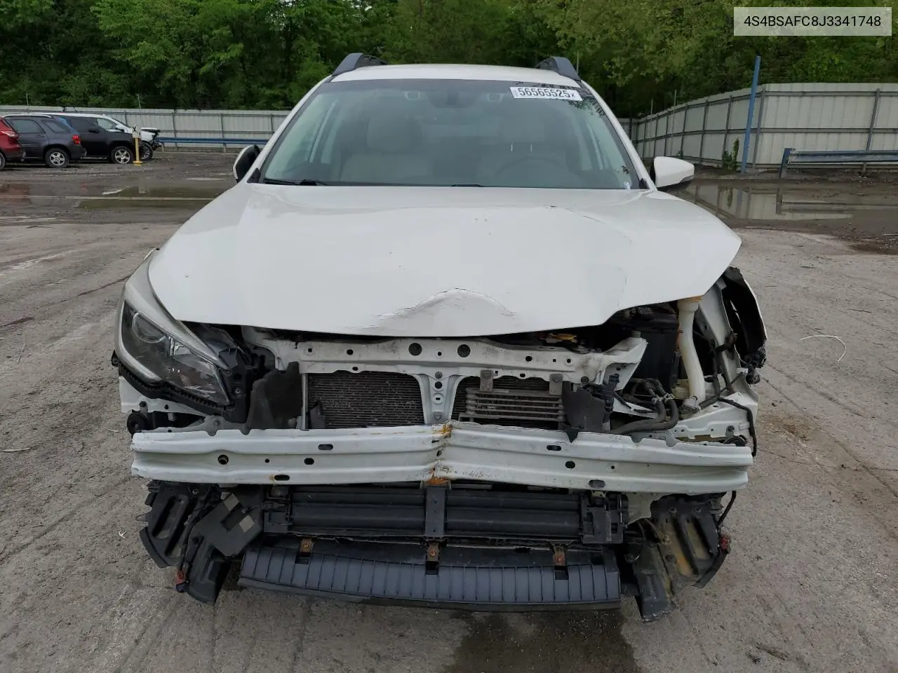 2018 Subaru Outback 2.5I Premium VIN: 4S4BSAFC8J3341748 Lot: 56565525