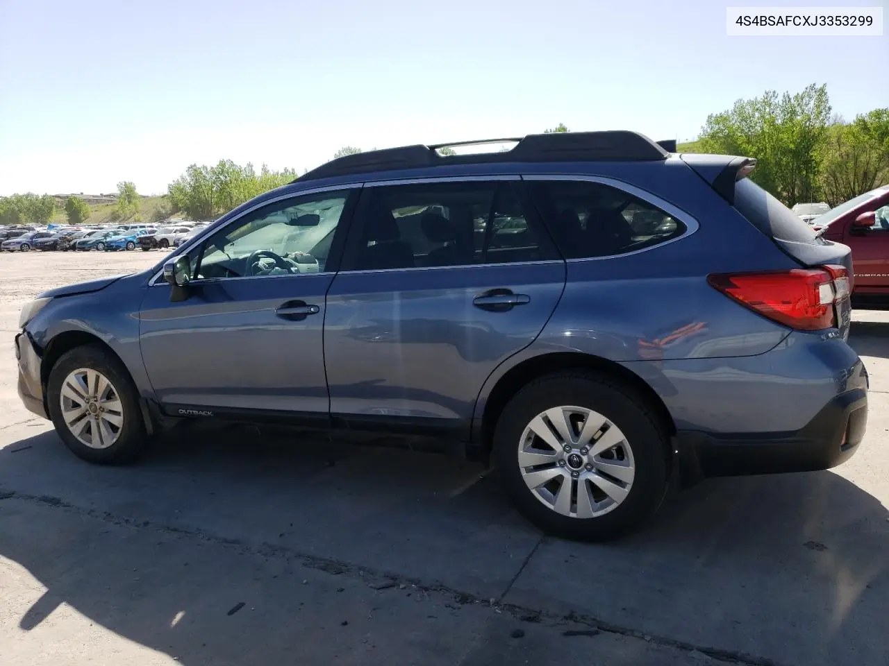 2018 Subaru Outback 2.5I Premium VIN: 4S4BSAFCXJ3353299 Lot: 56681245