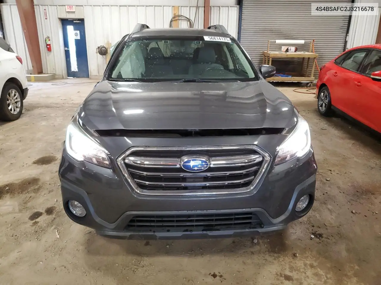 2018 Subaru Outback 2.5I Premium VIN: 4S4BSAFC2J3216678 Lot: 56814175