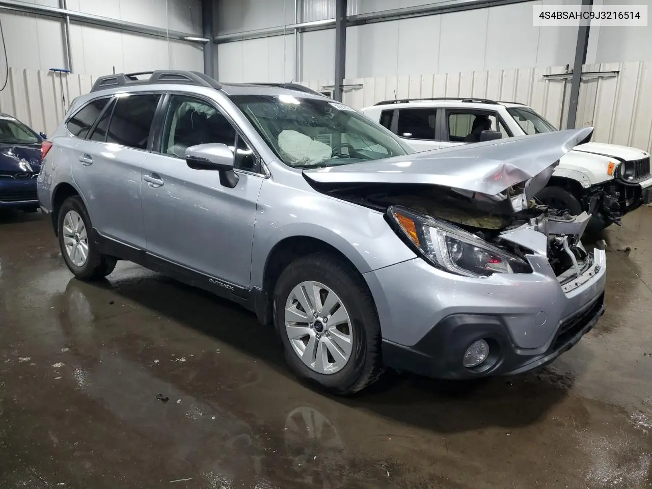 2018 Subaru Outback 2.5I Premium VIN: 4S4BSAHC9J3216514 Lot: 56882885