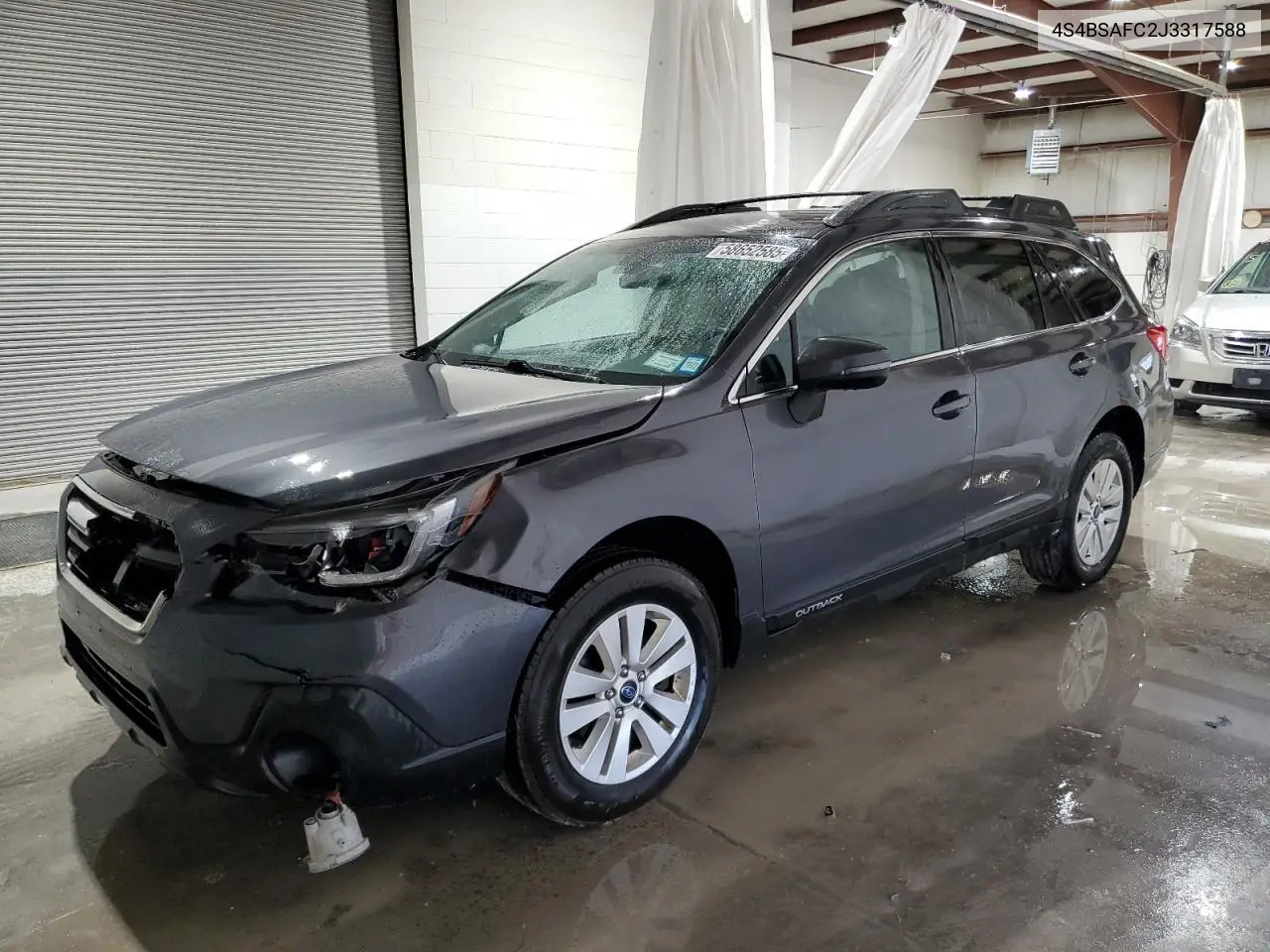 2018 Subaru Outback 2.5I Premium VIN: 4S4BSAFC2J3317588 Lot: 58652585