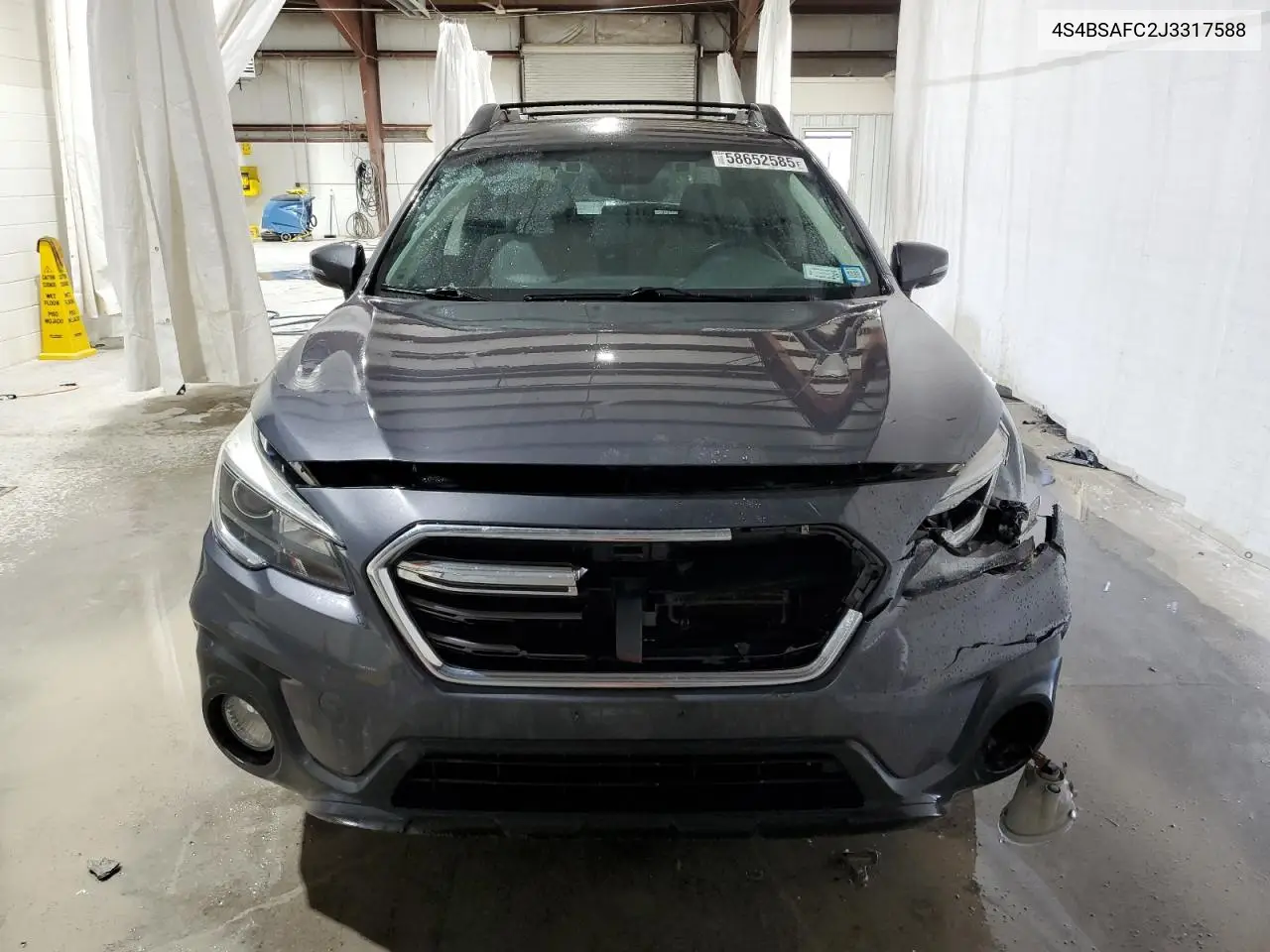 2018 Subaru Outback 2.5I Premium VIN: 4S4BSAFC2J3317588 Lot: 58652585