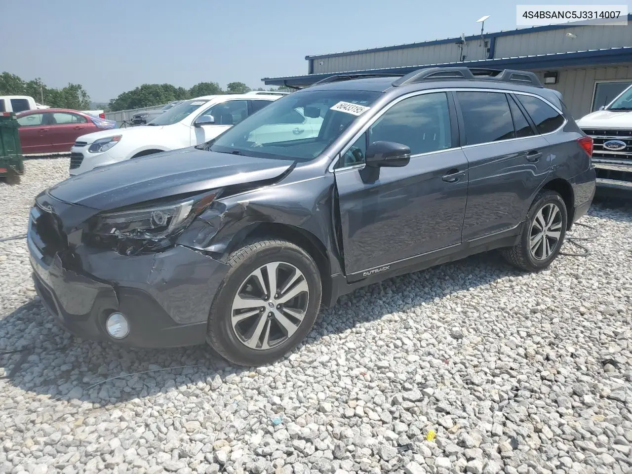 2018 Subaru Outback 2.5I Limited VIN: 4S4BSANC5J3314007 Lot: 60433195