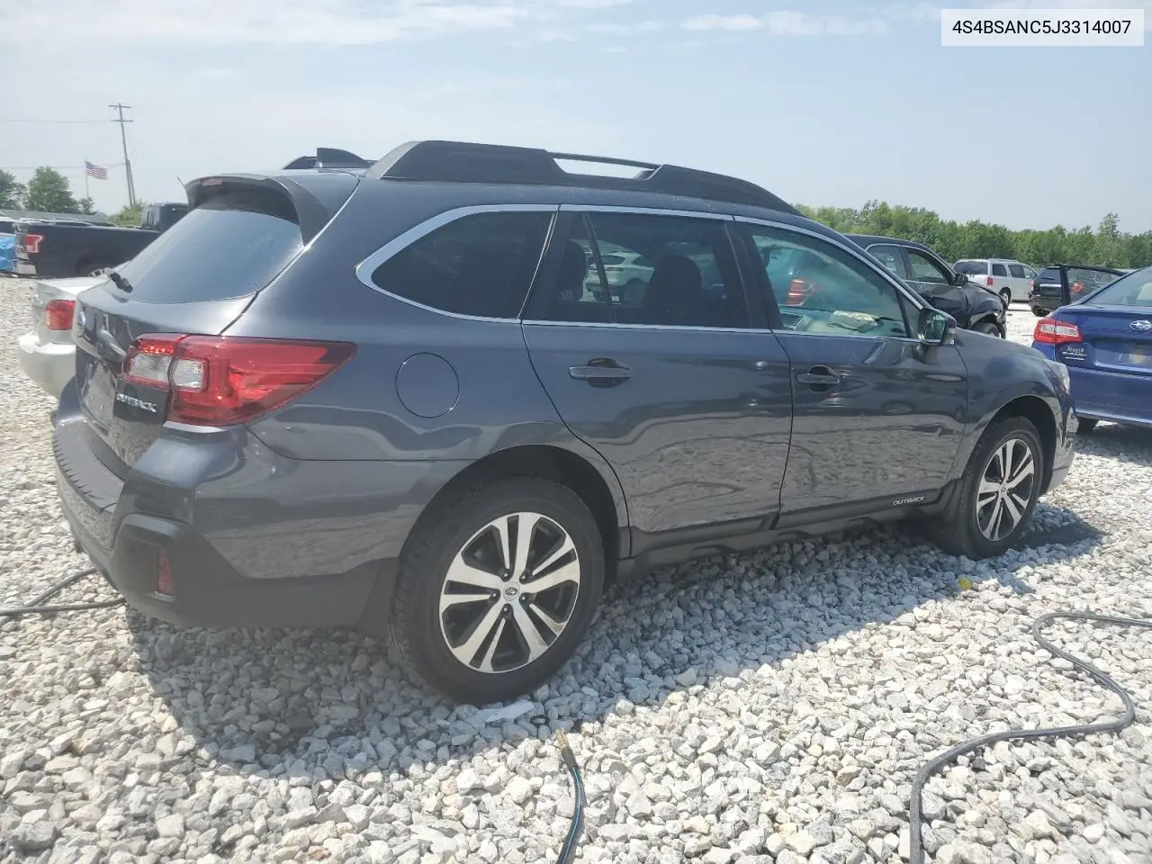 2018 Subaru Outback 2.5I Limited VIN: 4S4BSANC5J3314007 Lot: 60433195