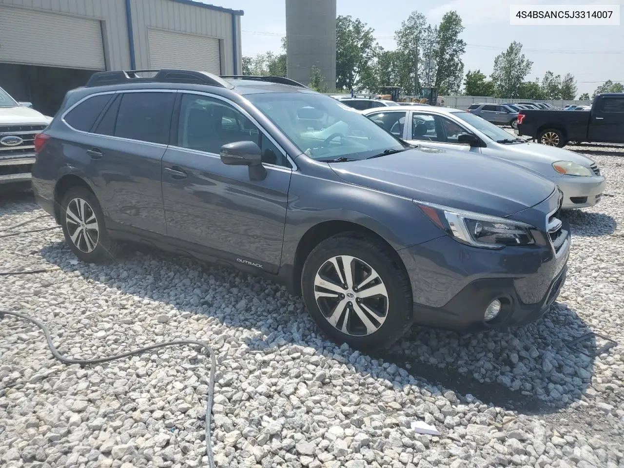 2018 Subaru Outback 2.5I Limited VIN: 4S4BSANC5J3314007 Lot: 60433195