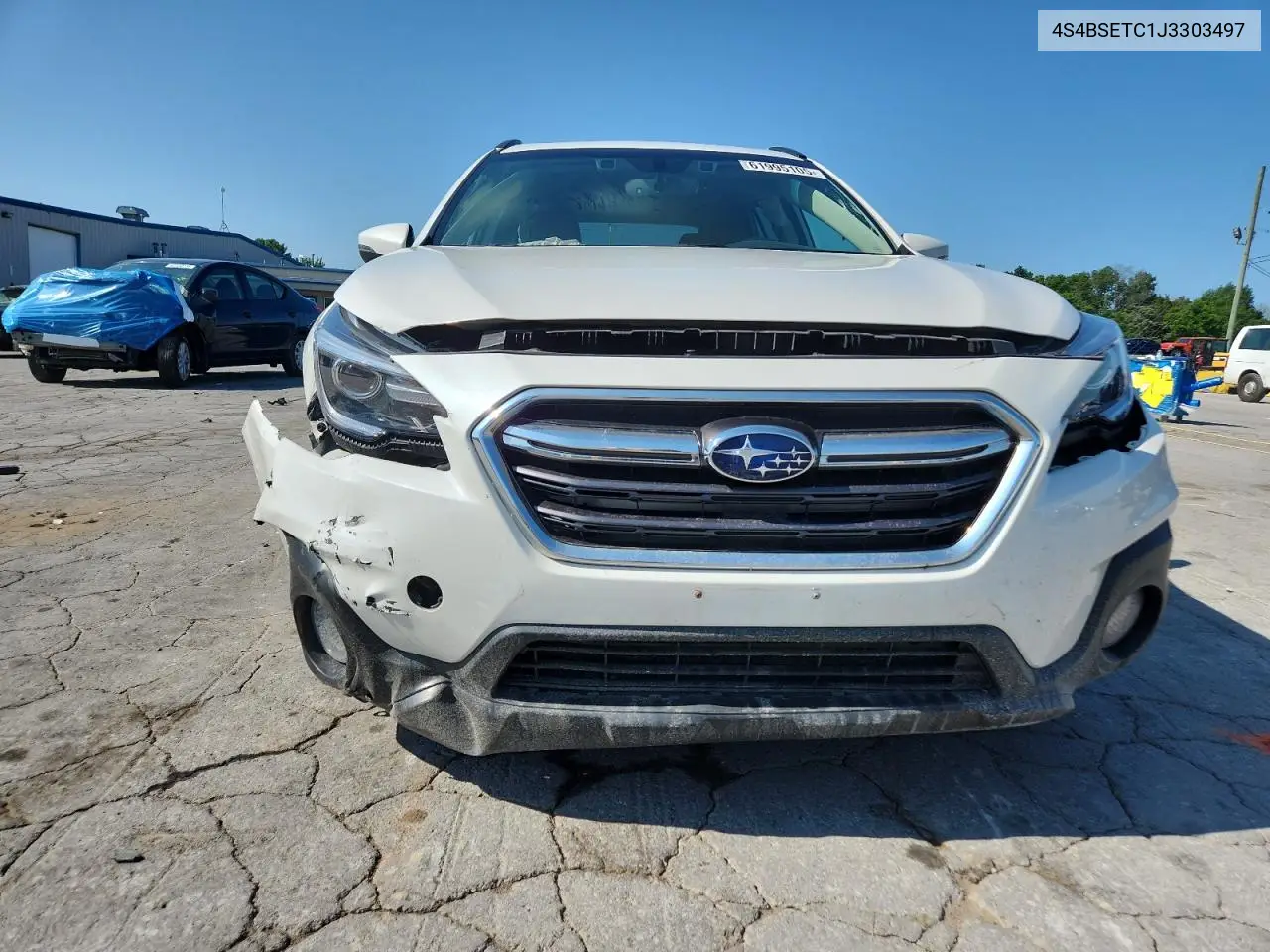 2018 Subaru Outback Touring VIN: 4S4BSETC1J3303497 Lot: 61995105
