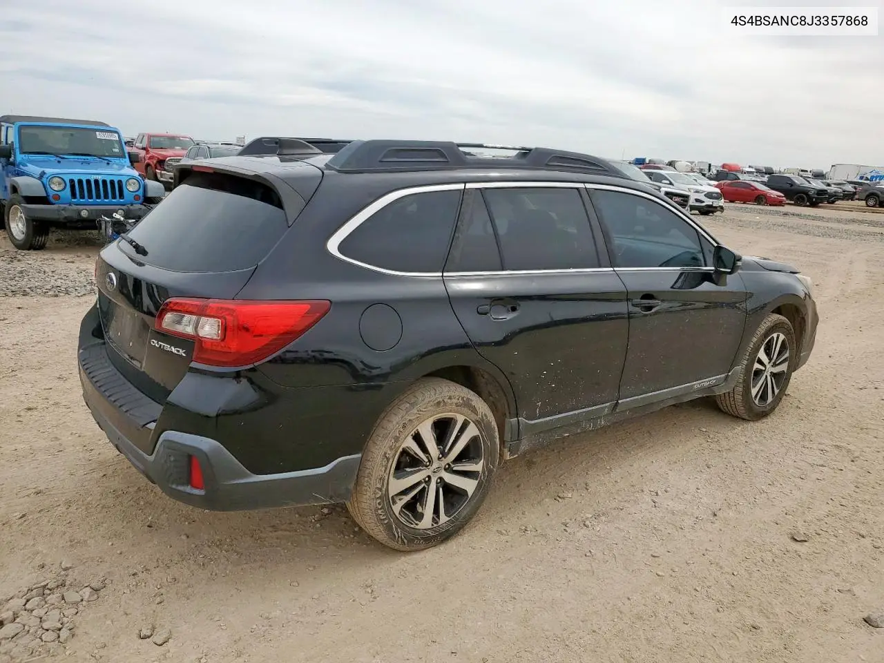 2018 Subaru Outback 2.5I Limited VIN: 4S4BSANC8J3357868 Lot: 62194545