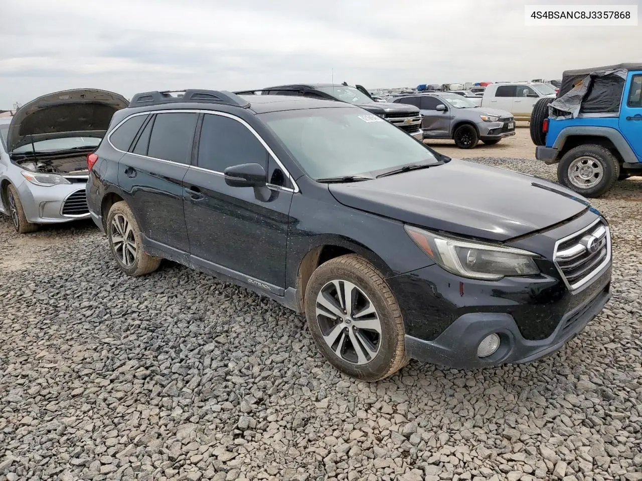 2018 Subaru Outback 2.5I Limited VIN: 4S4BSANC8J3357868 Lot: 62194545
